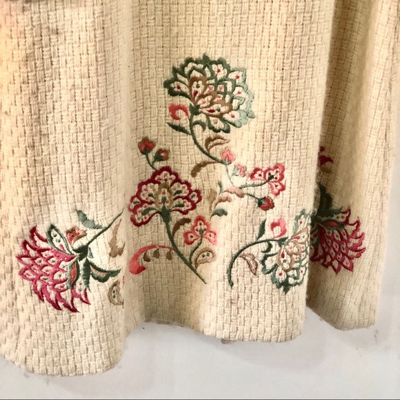 RARE!  Anthropologie Lithe • Embroidered Mountain Coat - Picture 6 of 8